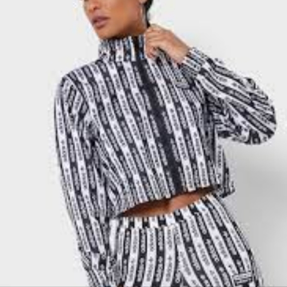 Adidas Cropped Jacket and Leggings Set - Picture 3 of 7